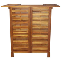 Bar Table 110x50x105 cm Solid Acacia Wood Kings Warehouse 