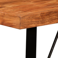 Bar Table 120x60x107 cm Solid Sheesham Wood Kings Warehouse 