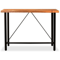 Bar Table 150x70x107 cm Solid Sheesham Wood Kings Warehouse 