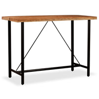 Bar Table 150x70x107 cm Solid Sheesham Wood