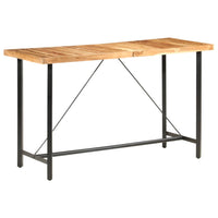 Bar Table 180x70x107 cm Solid Acacia Wood dining Kings Warehouse 