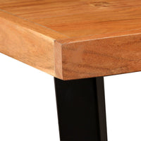 Bar Table 60x60x107 cm Solid Sheesham Wood Kings Warehouse 