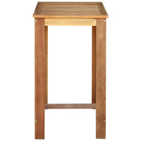 Bar Table Solid Acacia Wood 60x60x105 cm Kings Warehouse 