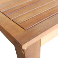 Bar Table Solid Acacia Wood 60x60x105 cm Kings Warehouse 
