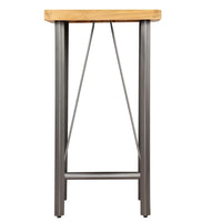 Bar Table Solid Reclaimed Teak 60x60x107 cm Kings Warehouse 