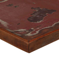 Bar Table Solid Reclaimed Wood Multicolour 120x60x107 cm Kings Warehouse 