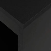 Bar Table with Shelf Black 110x50x103 cm Kings Warehouse 