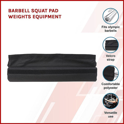 Barbell Squat Pad Weights Equipment Kings Warehouse 