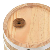 Barrel with Tap Solid Pinewood 6 L Kings Warehouse 