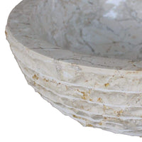 Basin Marble 40 cm Cream Kings Warehouse 