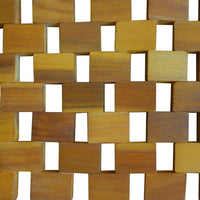 Bath Mat Acacia Wood 80x50 cm Mosaic Kings Warehouse 