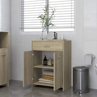 Bathroom Cabinet Sonoma Oak 60x33x80 cm Kings Warehouse 