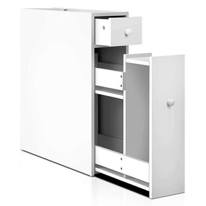 Bathroom Storage Cabinet White Kings Warehouse 