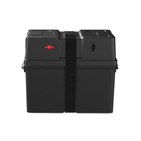 Battery Box 500W Inverter Deep Cycle Battery Portable Caravan Camping USB Kings Warehouse 