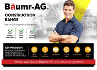 BAUMR-AG Vacuum for Wall Chaser Standard 32mm Concrete Chasing Dust Collector Kings Warehouse 