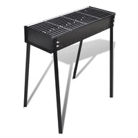 BBQ Stand Charcoal Barbecue Square 75 x 28 cm Kings Warehouse 
