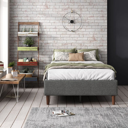 Bed Frame Mattress Foundation (Dark Grey) - Queen Black Friday & Cyber Monday Kings Warehouse 