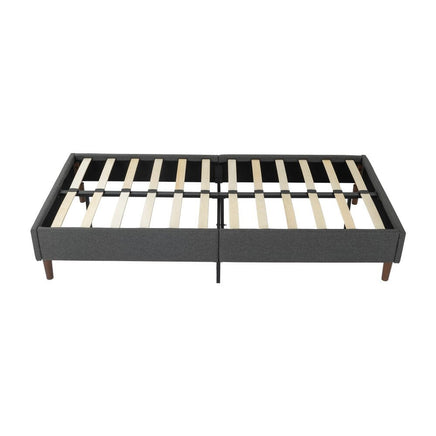 Bed Frame Mattress Foundation (Dark Grey) - Queen Black Friday & Cyber Monday Kings Warehouse 
