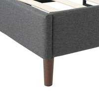 Bed Frame Mattress Foundation (Dark Grey) - Queen Black Friday & Cyber Monday Kings Warehouse 