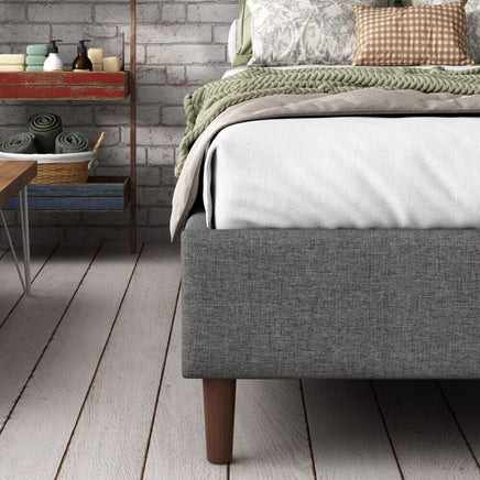 Bed Frame Mattress Foundation (Dark Grey) - Queen Black Friday & Cyber Monday Kings Warehouse 