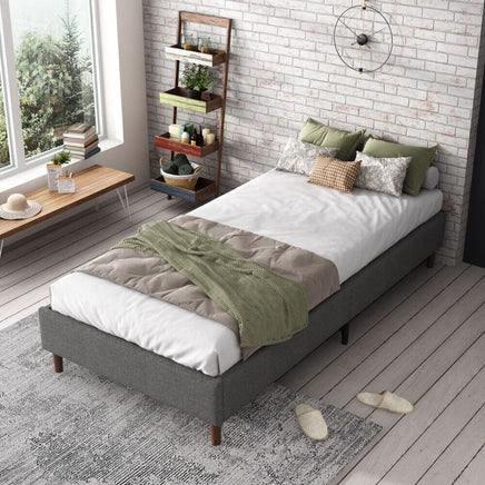 Bed Frame Mattress Foundation (Dark Grey) - Queen Black Friday & Cyber Monday Kings Warehouse 