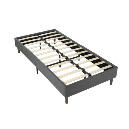 Bed Frame Mattress Foundation (Dark Grey) - Queen Black Friday & Cyber Monday Kings Warehouse 