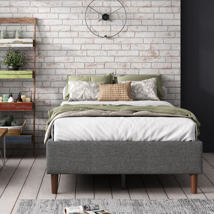 Bed Frame Mattress Foundation (Dark Grey) - Queen Black Friday & Cyber Monday Kings Warehouse 