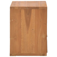 Bedside Cabinet 40x30x40 cm Solid Teak Wood bedroom furniture Kings Warehouse 