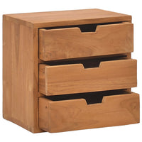 Bedside Cabinet 40x30x40 cm Solid Teak Wood bedroom furniture Kings Warehouse 