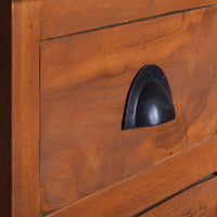 Bedside Cabinet 40x35x60 cm Solid Teak Wood bedroom furniture Kings Warehouse 