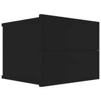 Bedside Cabinets 2 pcs Black 40x30x30 cm Kings Warehouse 