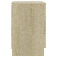 Bedside Cabinets 2 pcs Sonoma Oak 38x35x56 cm Kings Warehouse 