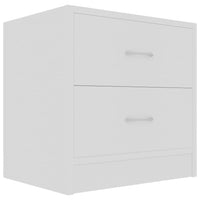 Bedside Cabinets 2 pcs White 40x30x40 cm Kings Warehouse 