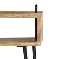 Bedside Table Solid Mango Wood 40x34x47 cm FALSE Kings Warehouse 