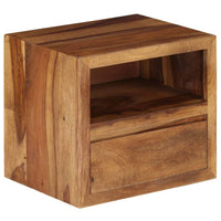 Bedside Table Solid Sheesham Wood 40x30x35 cm Kings Warehouse 
