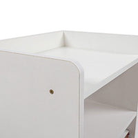 Bedside Tables Drawers Side Table Bedroom Furniture Nightstand White Unit Kings Warehouse 