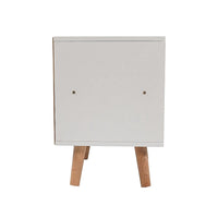 Bedside Tables Drawers Side Table Nightstand White Storage Cabinet Wood Kings Warehouse 