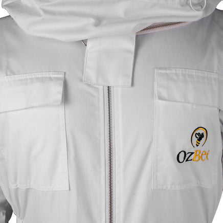 Beekeeping Bee Full Suit Standard Cotton With Round Head Veil XL Kings Warehouse 