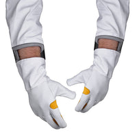 Beekeeping Bee Gloves Cow Hide Ventilated Heavy Duty Gloves XL Kings Warehouse 