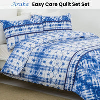 Belmondo Aruba Dutch Caribbean Paradise Easy Care Quilt Cover Set King Kings Warehouse 