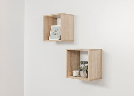 BERGEN CUBE TWIN PACK (OAK) Kings Warehouse 