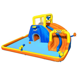 Bestway Inflatable Water Slide Jumping Castle Double Slides for Pool Playground Pool & Accessories Kings Warehouse 