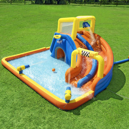 Bestway Inflatable Water Slide Jumping Castle Double Slides for Pool Playground Pool & Accessories Kings Warehouse 