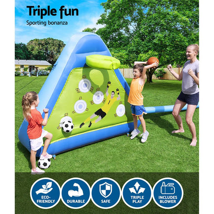 Bestway Kids Inflatable Soccer basketball Outdoor Inflated Play Board Sport Pool & Accessories Kings Warehouse 