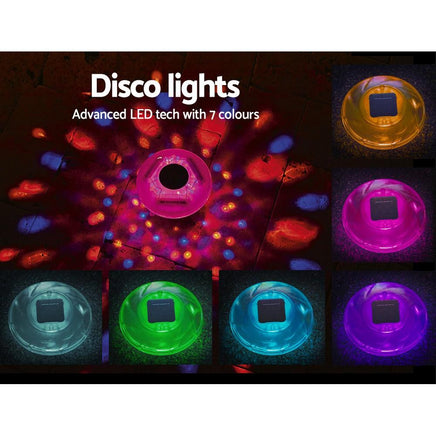 Bestway Solar Float Lamp LED Lamps Multi Color Float For Pool Pools Pool & Accessories Kings Warehouse 