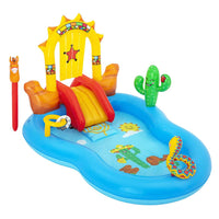 Swimming Pool Above Ground Inflatable Kids Play Wild West Pools Toy Game