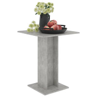 Bistro Table Concrete Grey 60x60x75 cm Kings Warehouse 