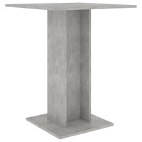Bistro Table Concrete Grey 60x60x75 cm Kings Warehouse 