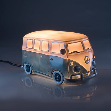 Blue Metal Look Combi Table Lamp Kings Warehouse 