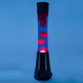 Bluetooth Speaker Lava Lamp Black/Purple/Red Motion Kings Warehouse 
